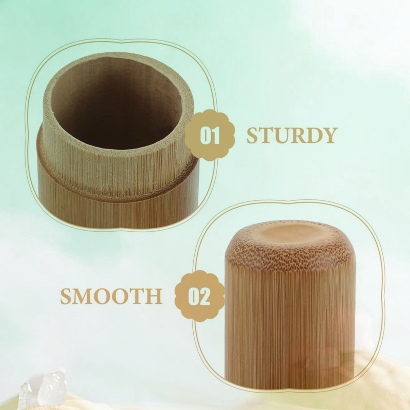 Bamboo Travel Case 2-Pack – Toothbrush Tube - Image 3