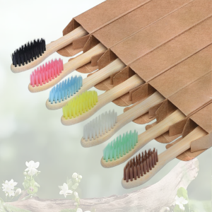 Bamboo Toothbrush 7-Pack – Soft, Natural, Eco
