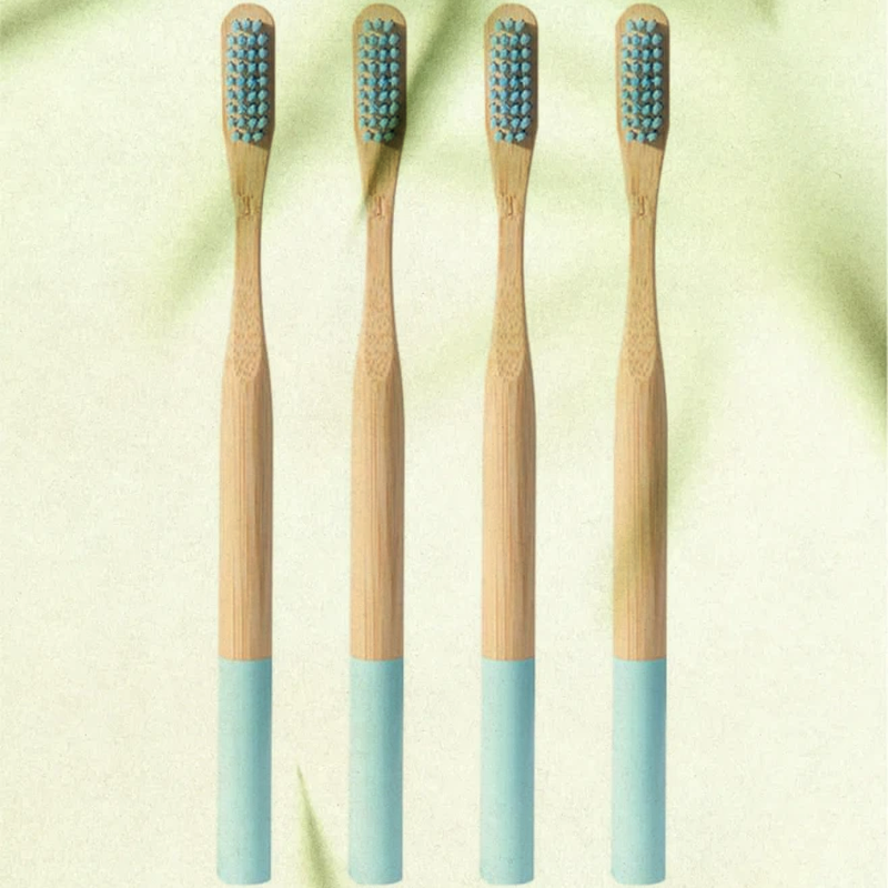 Bamboo Toothbrush Set – Soft, Vegan, Eco