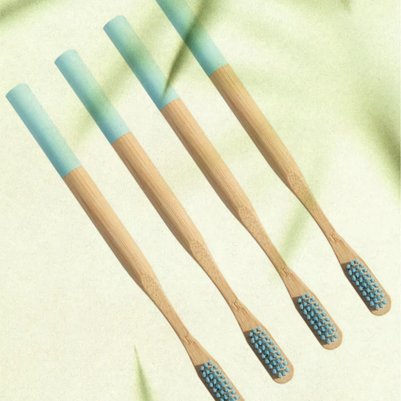 Bamboo Toothbrush Set – Soft, Vegan, Eco - Image 3